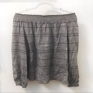 rag & bone off-the-shoulder top